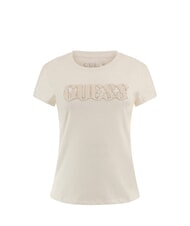 GUESS SS PONY HAIR R5 Camiseta de algodón cremwhi - camiseta - 4