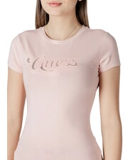 GUESS SS DOT LOGO R3  Camiseta de manga corta perla rosa - camiseta - 3