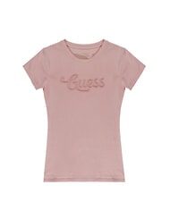 GUESS SS DOT LOGO R3  Camiseta de manga corta perla rosa - camiseta - 4