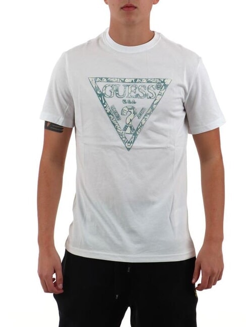 SS CN TRIANGLE Camiseta de algodón purwhite - camiseta