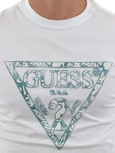 SS CN TRIANGLE Camiseta de algodón purwhite - camiseta