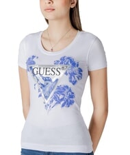 GUESS SS CN FLOWER Camiseta de manga corta purwhite - camiseta - 3