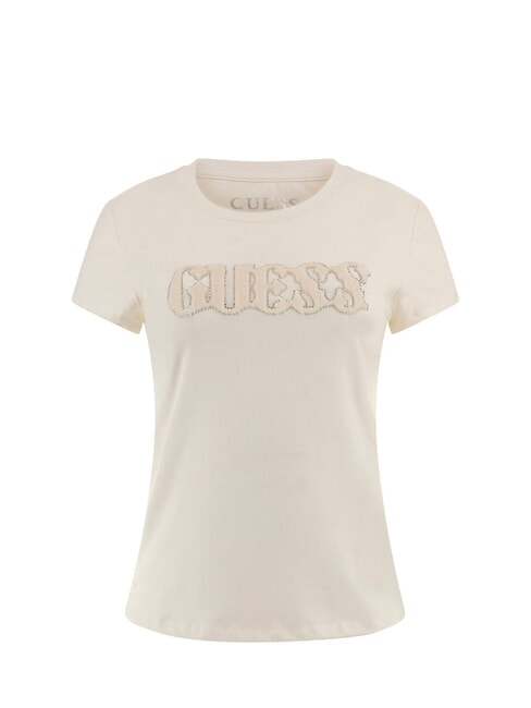 SS PONY HAIR R5 Camiseta de algodón cremwhi - camiseta