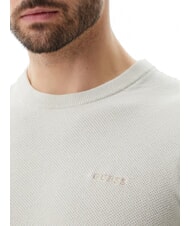 GUESS GARFIELD Suéter de algodón Arena de resort - Suéteres de los hombres - 3