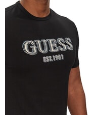 GUESS SS CN LOGO Camiseta de algodón jetbla - camiseta - 3