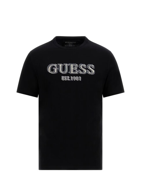 SS CN LOGO Camiseta de algodón jetbla - camiseta