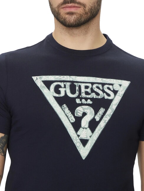 SS CN TRIANGLE Camiseta de algod&oacute;n smartblue - camiseta