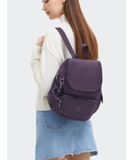 KIPLING CITY PACK S Mochila ciruela suprema - Bolsos Mujer - 7