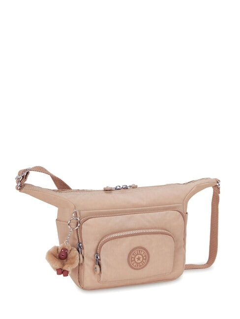 ERICA S Bolso bandolera pequeño arena arcillosa clara - Bolsos Mujer