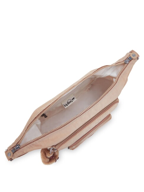 ERICA S Bolso bandolera pequeño arena arcillosa clara - Bolsos Mujer