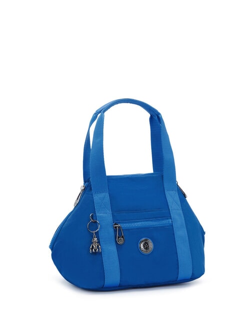ART MINI bolso mini azul satinado - Bolsos Mujer