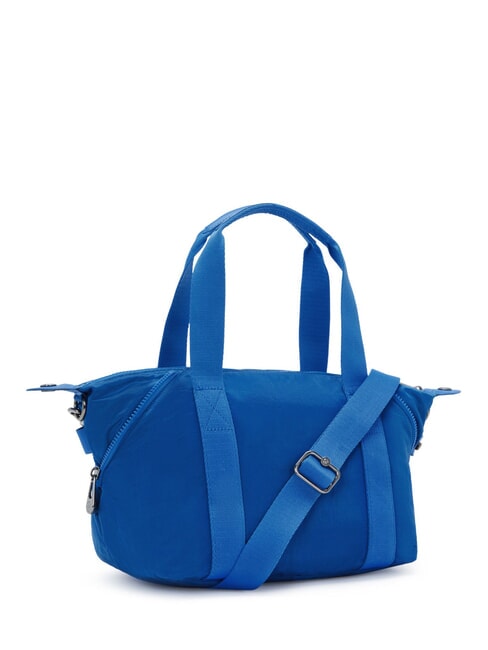 ART MINI bolso mini azul satinado - Bolsos Mujer