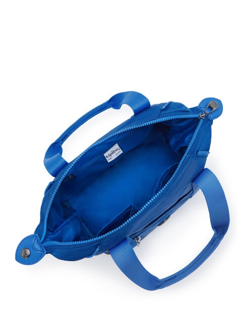 ART MINI bolso mini azul satinado - Bolsos Mujer