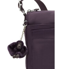 KIPLING SEBASTIAN Bolso bandolera con bolsillo ciruela suprema - Bolsos Mujer - 4