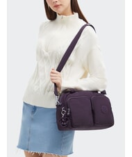 KIPLING COOL DEFEA Bolso bandolera con bandolera ciruela suprema - Bolsos Mujer - 6