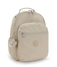 KIPLING SEOUL L Mochila para port&aacute;til de 15" Firma en relieve beige - Mochilas Escuela & Tiempo Libre - 2