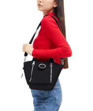 KIPLING RECICELY S Bolso de hombro con correa para el hombro especia negra - Bolsos Mujer - 4