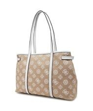 GUESS BEYZA  Bolso de hombro logotipo blanco - Bolsos Mujer - 2