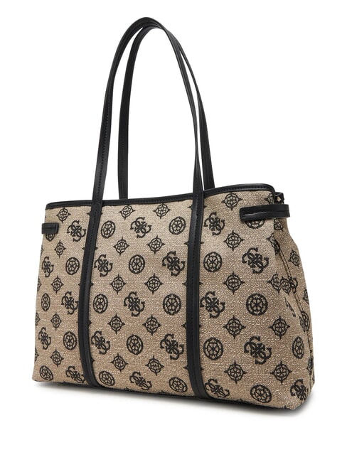 BEYZA  Bolso de hombro logotipo negro - Bolsos Mujer