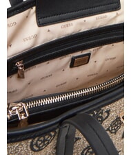 GUESS BEYZA  Bolso de hombro logotipo negro - Bolsos Mujer - 3