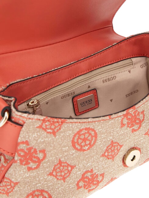 BEYZA  Bolso de hombro logotipo rojo coral - Bolsos Mujer