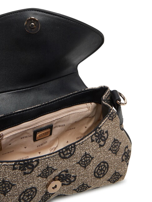 BEYZA  Bolso de hombro logotipo negro - Bolsos Mujer