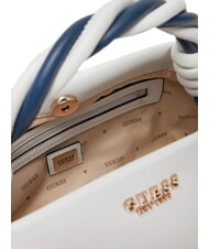 GUESS CRUISE Bolso de mano, con bandolera blanco/azul marino - Bolsos Mujer - 3