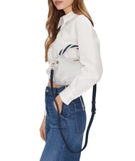 GUESS CRUISE Bolso de mano, con bandolera blanco/azul marino - Bolsos Mujer - 4