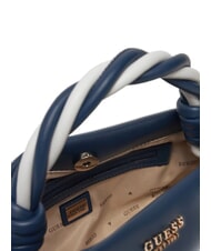 GUESS CRUISE Bolso de mano, con bandolera azul marino/blanco - Bolsos Mujer - 3
