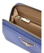 GUESS LAUREL  Cartera mediana con cremallera azul tormentoso - Carteras Mujer - 3
