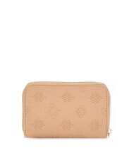 GUESS CRESIDIA  Cartera mediana con cremallera BEIGE - Carteras Mujer - 3