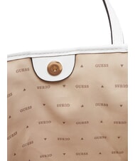 GUESS VIKKY II  Bolso de hombro blanco natural - Bolsos Mujer - 3