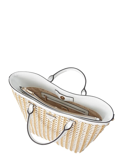 ATALIA  Bolso de mano, con bandolera blanco natural - Bolsos Mujer