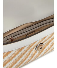 GUESS SIMONA  Bolso de hombro blanco natural - Bolsos Mujer - 3