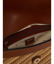 GUESS SIMONA  Bolso de hombro natural / coñac - Bolsos Mujer - 3