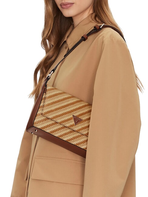 SIMONA  Bolso de hombro natural / coñac - Bolsos Mujer