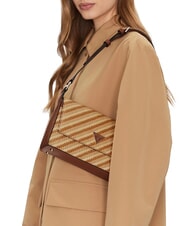 GUESS SIMONA  Bolso de hombro natural / coñac - Bolsos Mujer - 4