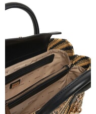 GUESS SIMONA  Bolso de mano, con bandolera natural / negro - Bolsos Mujer - 3