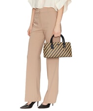 GUESS SIMONA  Bolso de mano, con bandolera natural / negro - Bolsos Mujer - 4