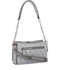 GUESS ZAMIRA  Bolso de hombro, con correa para el hombro logotipo de color topo oscuro - Bolsos Mujer - 2