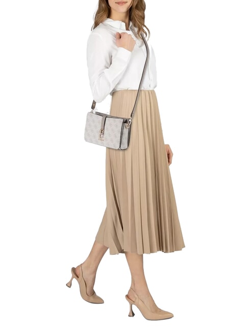ZAMIRA  Bolso de hombro, con correa para el hombro logotipo de color topo oscuro - Bolsos Mujer