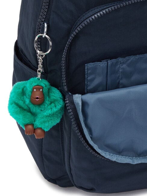 SEOUL SMALL Pequeña mochila bloque azul verde - Mochilas Escuela & Tiempo Libre