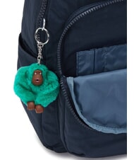 KIPLING SEOUL SMALL Pequeña mochila bloque azul verde - Mochilas Escuela & Tiempo Libre - 6