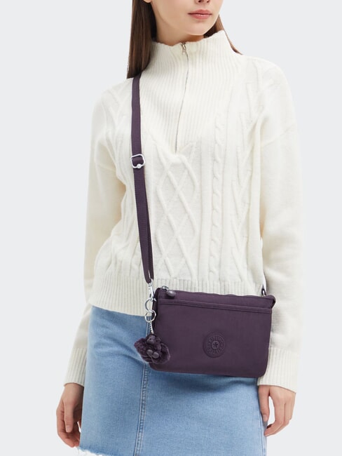 RIRI S Bolso mini plano ciruela suprema - Bolsos Mujer