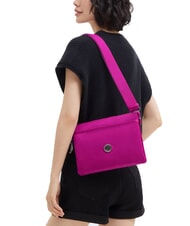 KIPLING RIRI L Bolso de hombro plano noche fucsia - Bolsos Mujer - 6