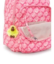 KIPLING SEOUL COLLEGE Mochila con bolsillo para portátil de 15" Corazones adorables - Mochilas Escuela & Tiempo Libre - 5