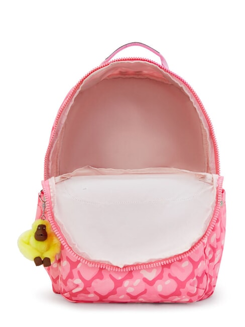 SEOUL COLLEGE Mochila con bolsillo para portátil de 15" Corazones adorables - Mochilas Escuela & Tiempo Libre