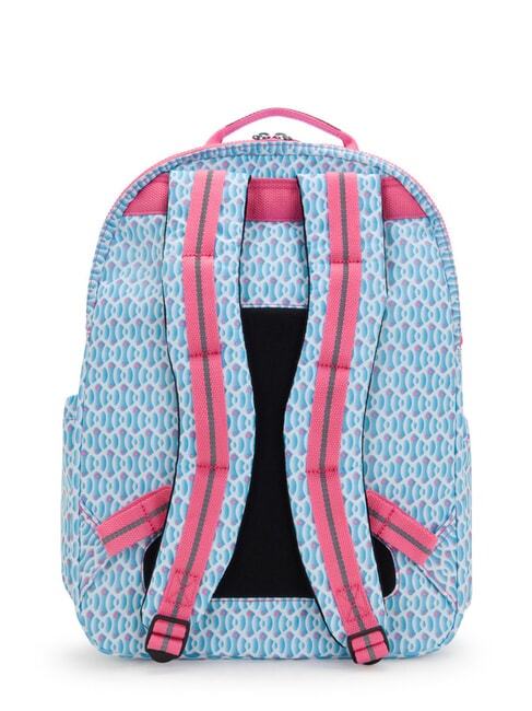 SEOUL COLLEGE Mochila con bolsillo para portátil de 15" combinación geográfica de ensueño - Mochilas Escuela & Tiempo Libre