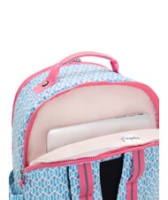 KIPLING SEOUL COLLEGE Mochila con bolsillo para portátil de 15" combinación geográfica de ensueño - Mochilas Escuela & Tiempo Libre - 5