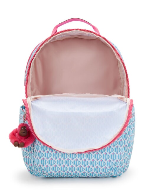 SEOUL COLLEGE Mochila con bolsillo para portátil de 15" combinación geográfica de ensueño - Mochilas Escuela & Tiempo Libre